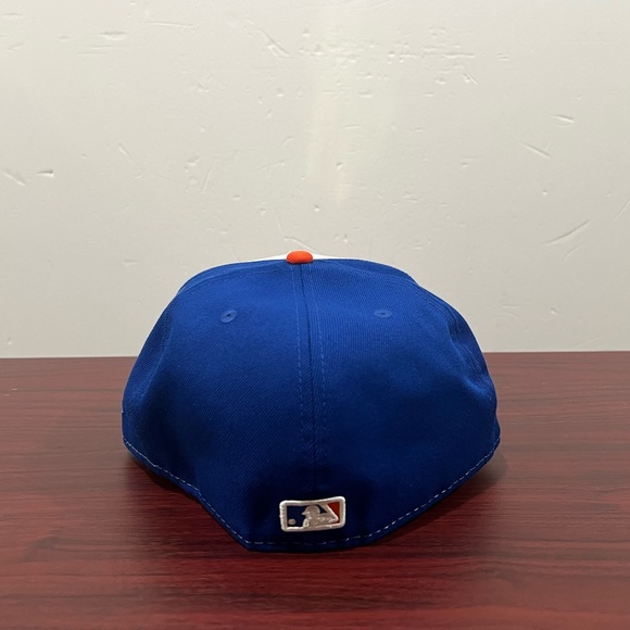 New Era, 59Fifty Fitted Hat, New York Mets, All Star Game, White, Blue & Orange - Picture 3 of 10